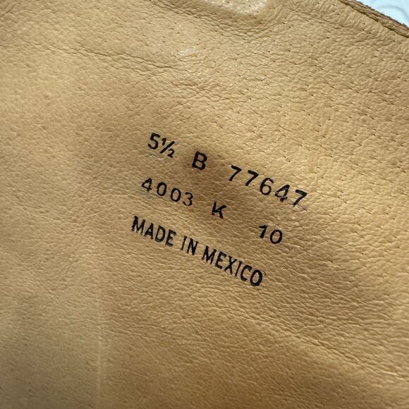 Frye Shirley Multi Strap Tall Harness Boot Brown Suede Leather Western Size 5.5 - Picture 16 of 16